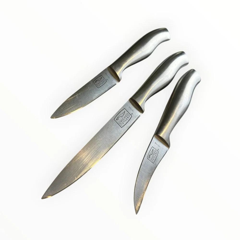 Chicago Cutlery Stainless 3-piece Knife Set 3